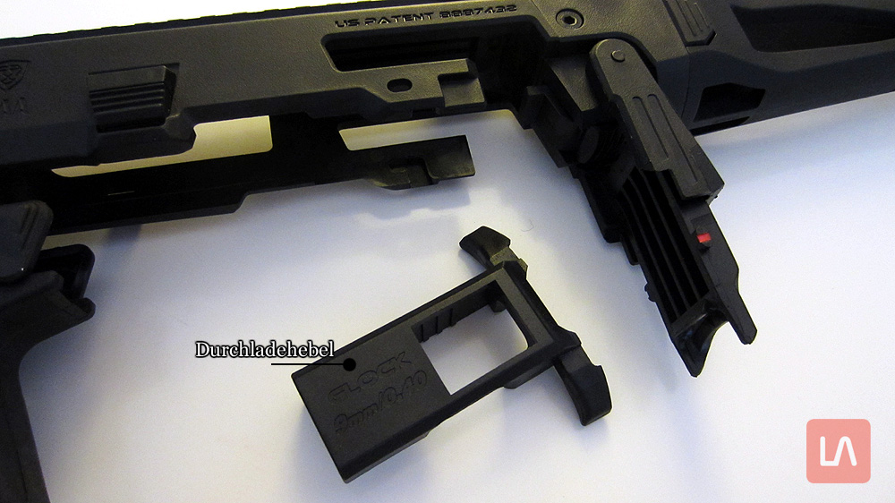 Neuer Anschlagschaft Glock Micro Roni 4 mit Rotpunkt - Kurzwaffenzubehör -  Zubehör 